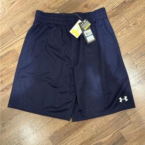 Youth loose fit athletic shorts.